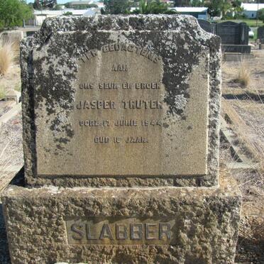 SLABBER Jasper Truter -1944
