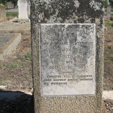 SMIT Jan Johannes Du Toit 1904-1929 