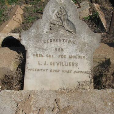 VILLIERS L.J., de 