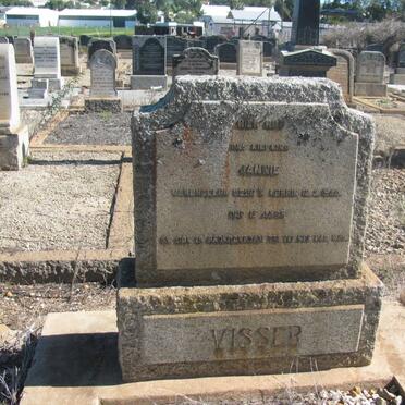 VISSER Jannie -1944