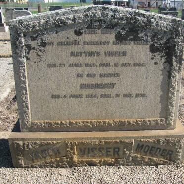 VISSER Matthys 1868-1946 &amp; Huibrecht 1884-1970