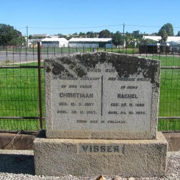 VISSER Christiaan 1887-1957 &amp; Rachel 1898-1975