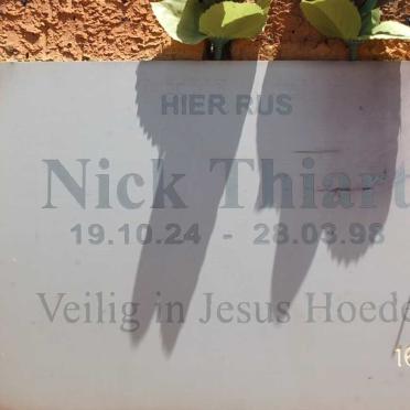 THIART Nick 1924-1998