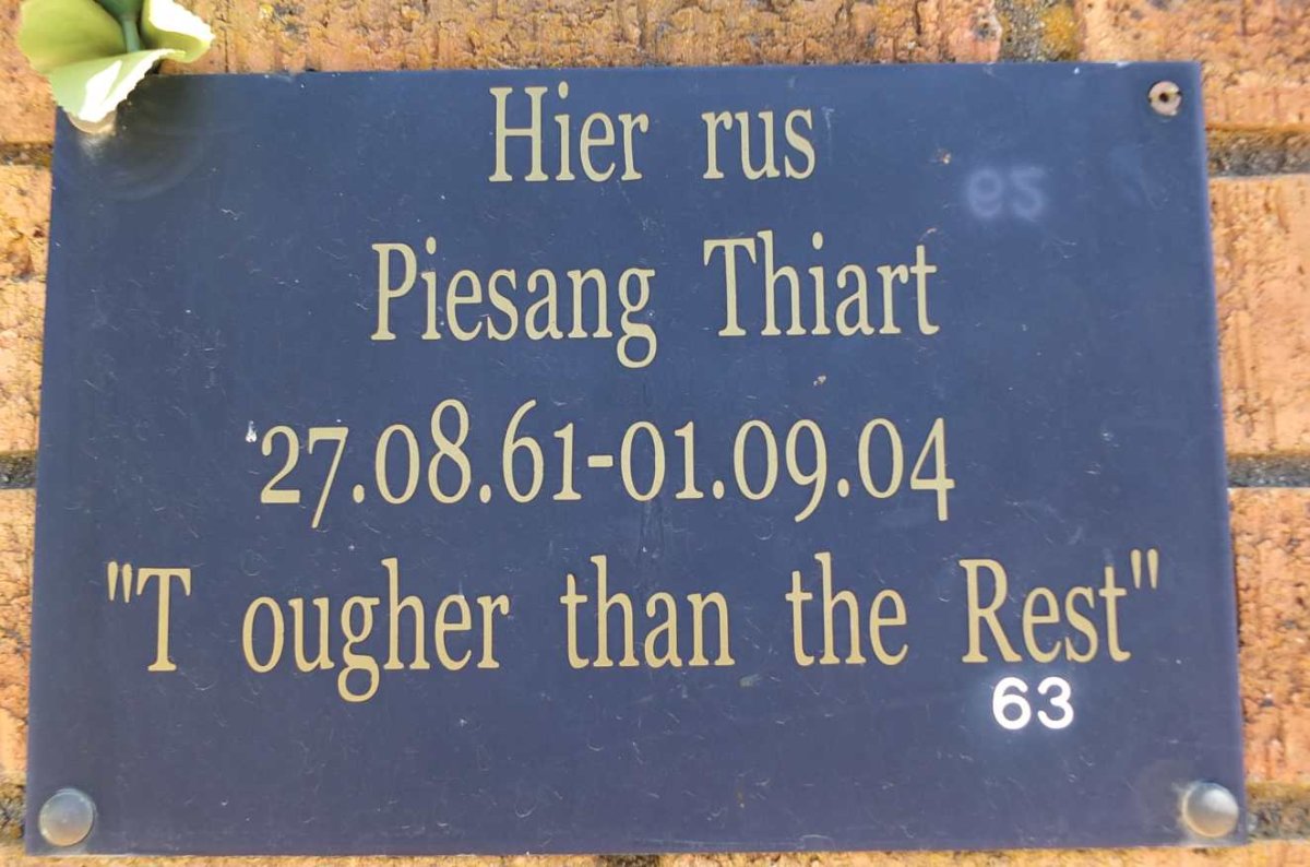 THIART Piesang 1961-2004