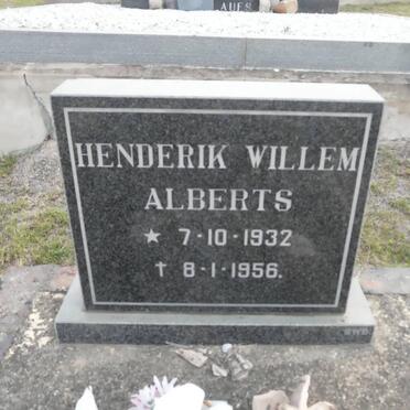 ALBERTS Henderik Willem 1932-1956