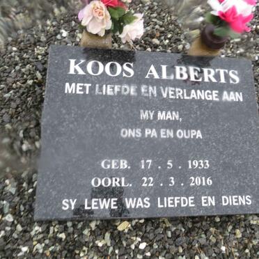 ALBERTS Koos 1933-2016