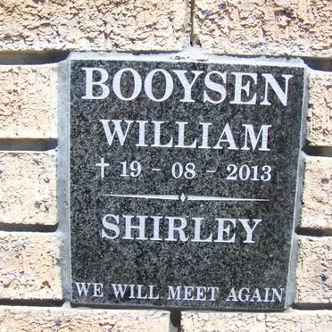 BOOYSEN William -2013 &amp; Shirley