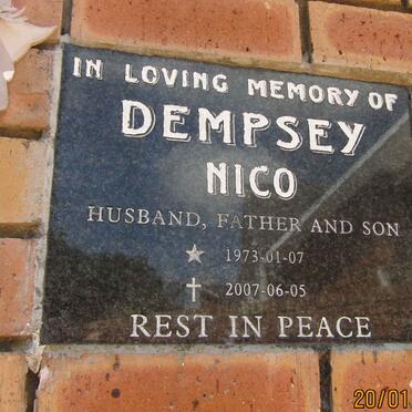 DEMPSEY Nico 1973-2007