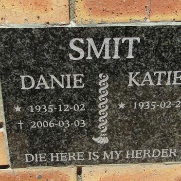 SMIT Danie 1935-2006 &amp; Katie 1935-