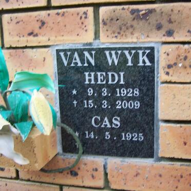 WYK Cas, van 1925- &amp; Hedi 1928-2009