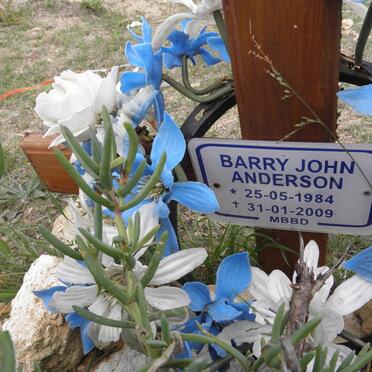 ANDERSON Barry John 1984-2009