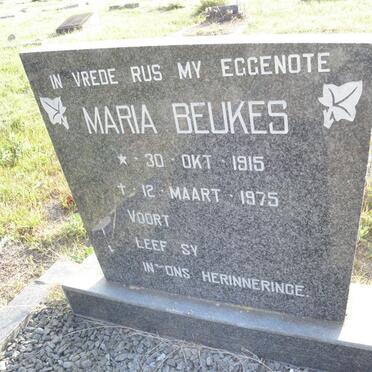 BEUKES Maria 1915-1975