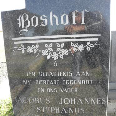 BOSHOFF Jacobus Johannes Stephanus 1923-1974