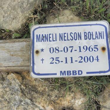 BOLANI Maneli Nelson 1965-2004