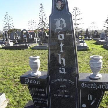BOTHA Deon Gerhard 1964-1993