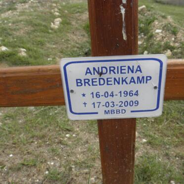 BREDENKAMP Andriena 1964-2009