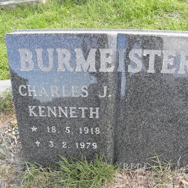 BURMEISTER Charles J. Kenneth 1918-1979