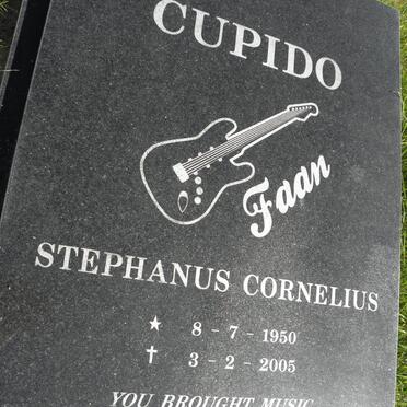 CUPIDO Stephanus Cornelius 1950-2005