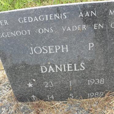 DANIELS Joseph P. 1938-1988