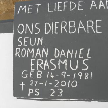ERASMUS Roman Daniel 1981-2010