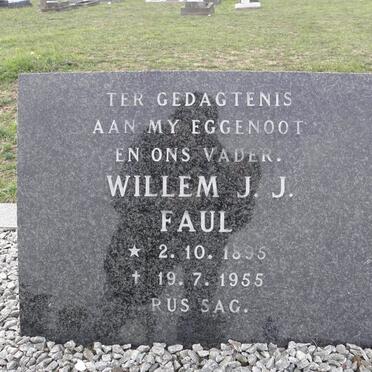 FAUL Willem J.J. 1895-1955