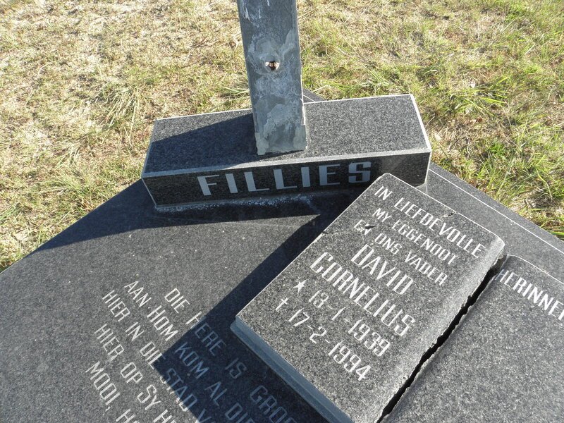 FILLIES David Cornelius 1939-1994