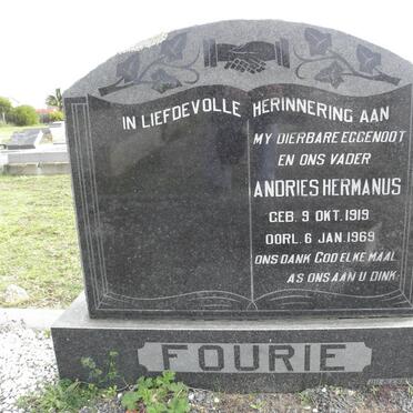 FOURIE Andries Hermanus 1919-1969