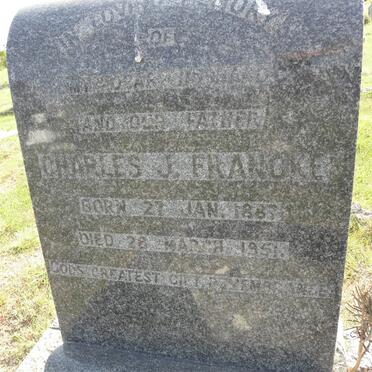 FRANCKE Charles J. 1887-1951