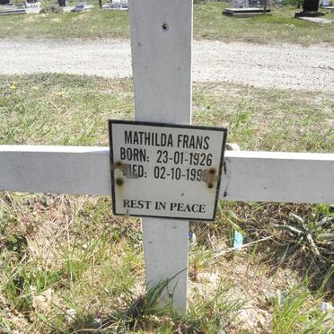 FRANS Mathilda 1926-199?