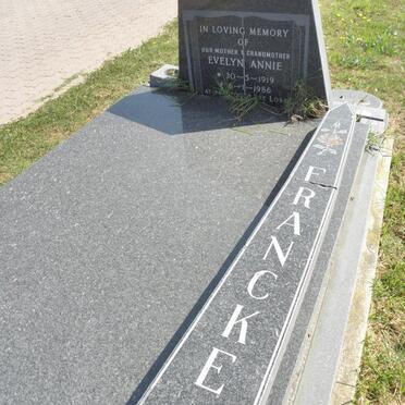 FRANCKE Evelyn Annie 1919-1986