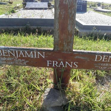 FRANS Benjamin 1960-1994 &amp; Denise 1960-1994