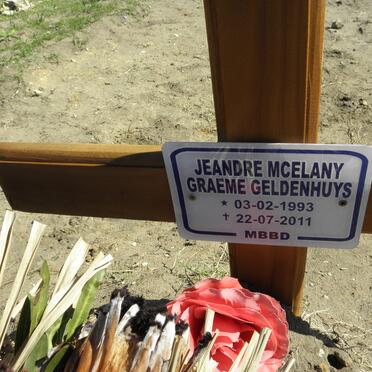 GELDENHUYS Jeandre Mcelany Graeme 1993-2011