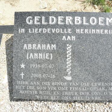 GELDERBLOEM Abraham 1938-2003