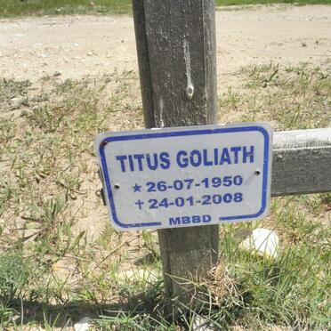 GOLIATH Titus 1950-2008