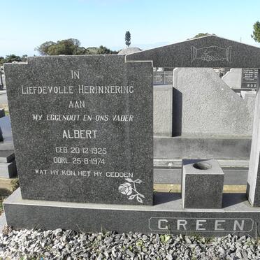 GREEN Albert 1925-1974