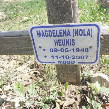 HEUNIS Magdelena 1948-2007