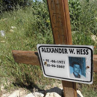 HESS Alexander W. 1971-2007