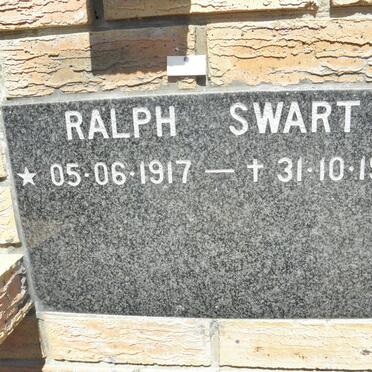 SWART Ralph 1917-1992