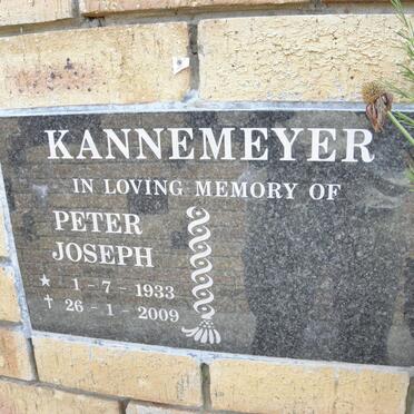 KANNEMEYER Peter Joseph 1933-2009