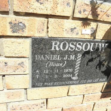 ROSSOUW Daniel J.M. 1970-2004
