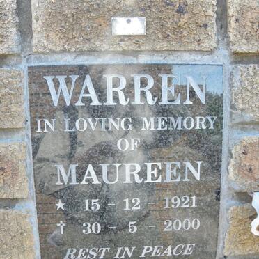 WARREN Maureen 1921-2000