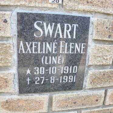 SWART Axeline Elene 1910-1991