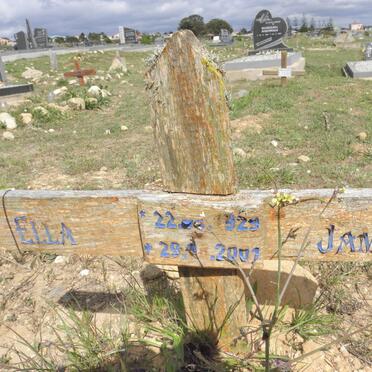 JAMES Ella 1929-2001