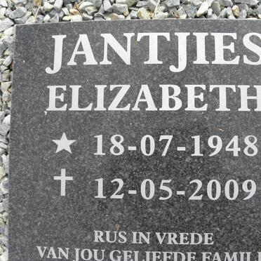 JANTJIES Elizabeth 1948-2009