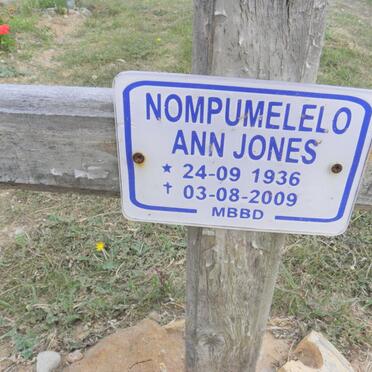 JONES Nompumelelo Ann 1936-2009