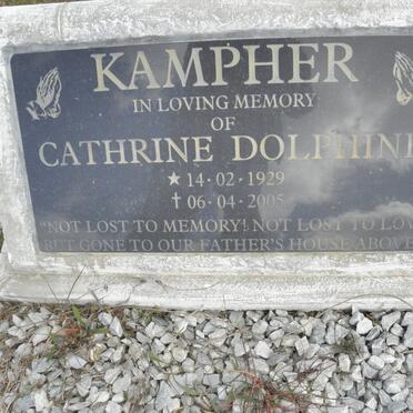 KAMPHER Cathrine Dolphine 1929-2005