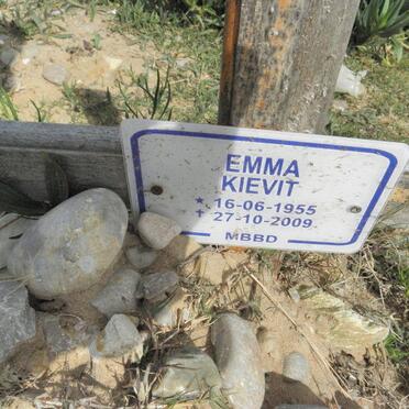 KIEVIT Emma 1955-2009
