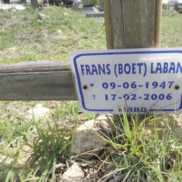 LABAN Frans 1947-2006