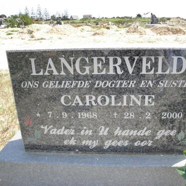 LANGERVELD Caroline 1968-2000