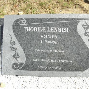 LENGISI Thobile 1974-1997
